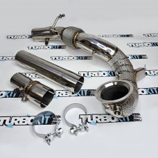 Даунпайп VW Golf Mk8 GTI AUDI A3 8Y FWD EA888 GEN4 с Heat shield Даунпайп VW Golf Mk8 GTI AUDI A3 8Y FWD EA888 GEN4 с Heat shield